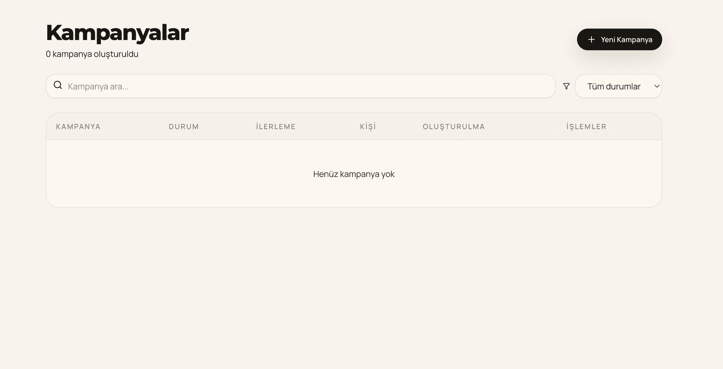 Kampanya Excel/CSV Aktarımı