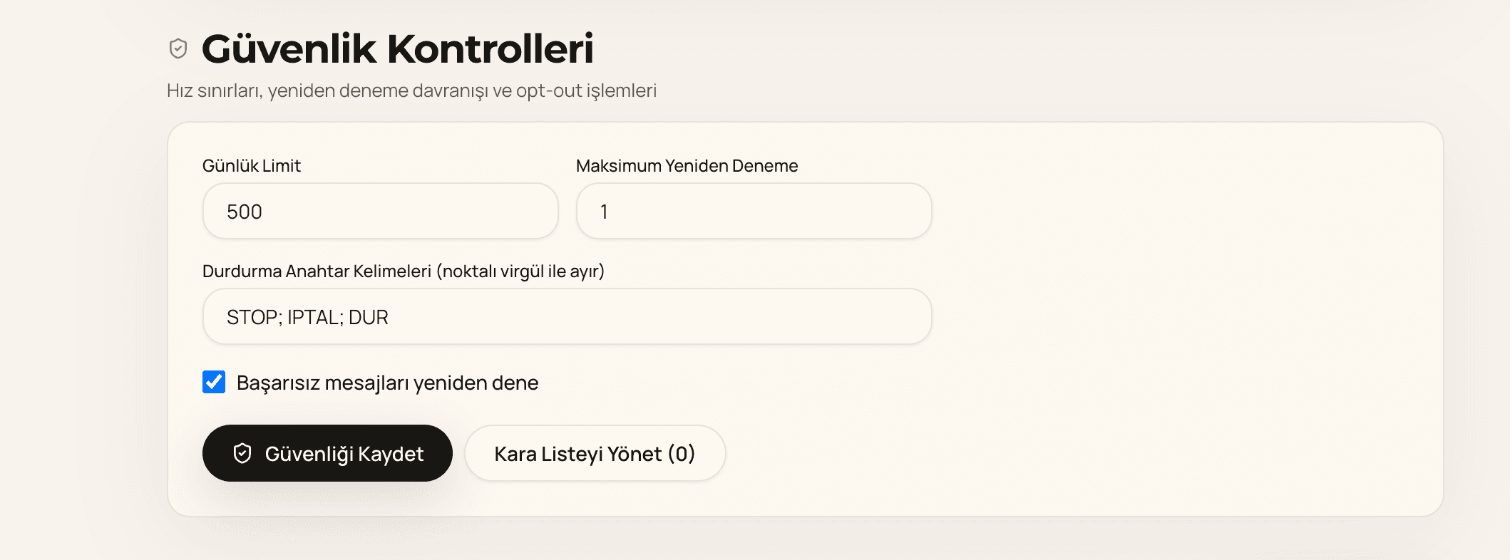 KVKK Kara Liste Yönetimi